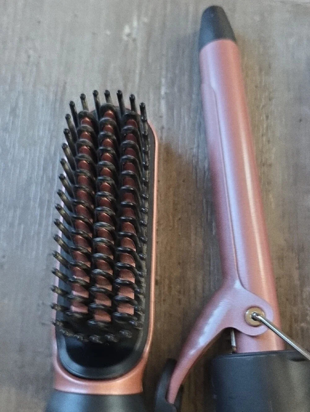 6-in-1 Women’s Curling Iron Set - Pink